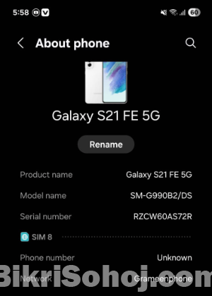 Samsung s21fe 5G